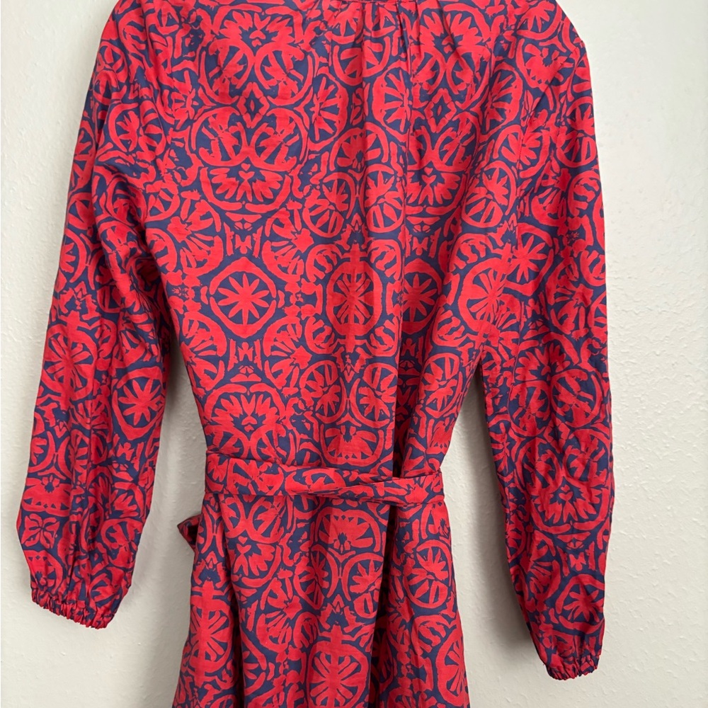 ANN MASHBURN Red Floral Maxi Dress - Picture 8 of 10